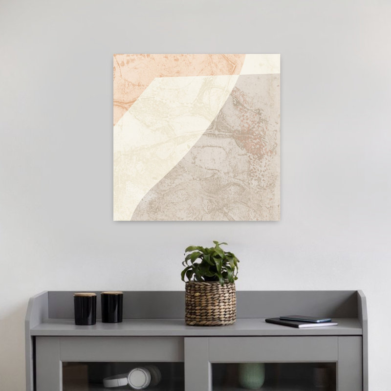 Art contemporain, art contemporain abstrait, H 18 po x l 18 po