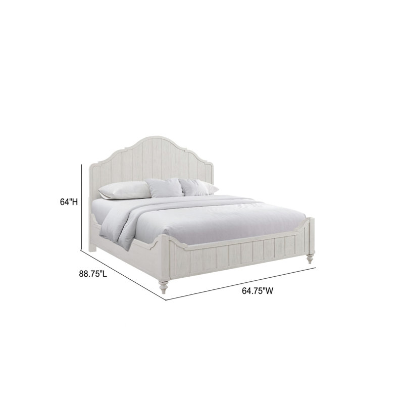 Panel Bed - Cement, Queen