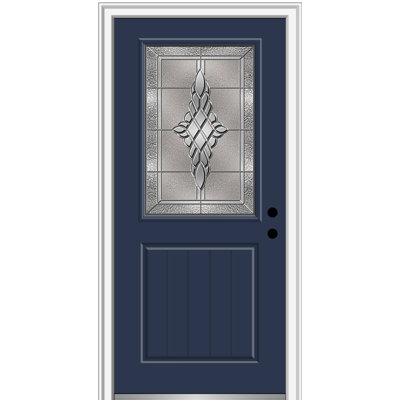 Grace 80'' Fiberglass Front Entry Doors