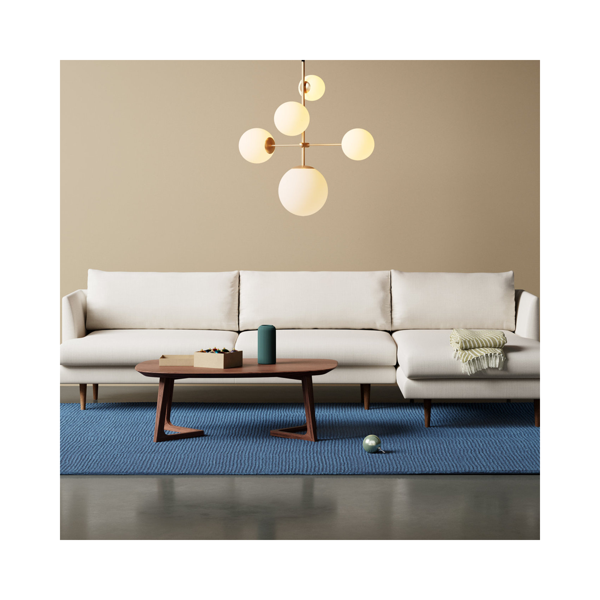 Drake 5 - Light Dimmable Sputnik Chandelier