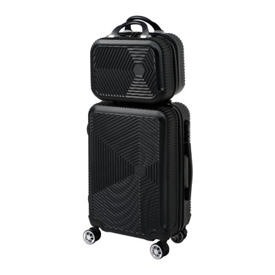 2-Piece Hard Shell Travel Suitcases Luggage Set