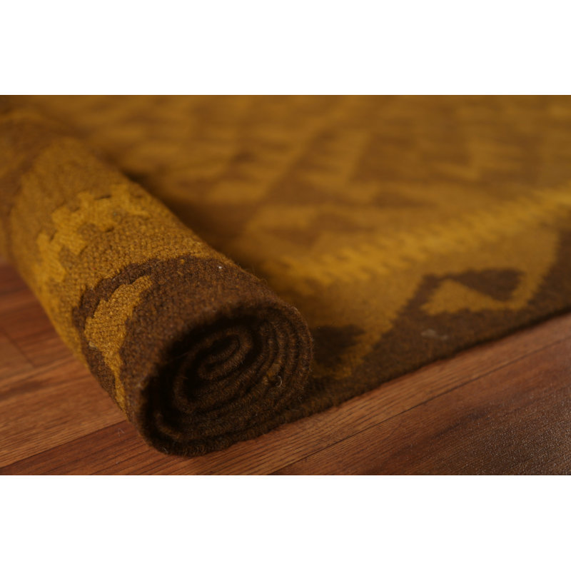 Tapis tribal en laine Kilim 7 x 10