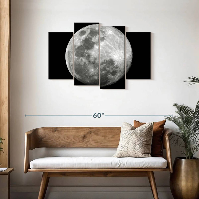 Oberle Simple Moon, 27" H x 43" W