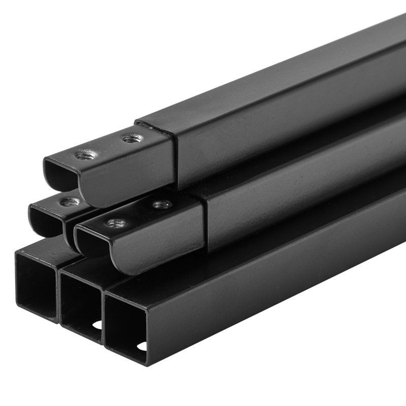 Support à bois de chauffage avec capacité de 400 lb, couverture extérieure de 4 pi, housse protégée, rangement spacieux de 1/4 de cordon, 600D, stable et