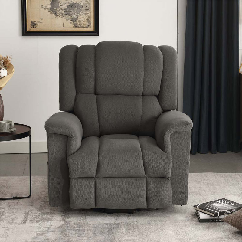 Fauteuil inclinable Kaylon, Lin gris