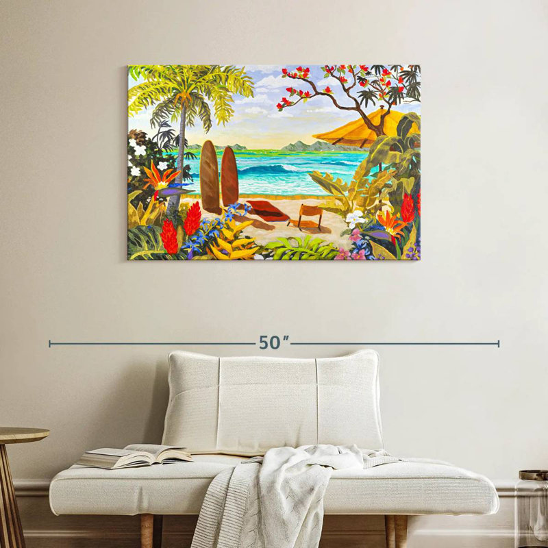 Gillard Another Day In Paradise, 26" H x 39" W