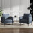 29" W Upholstered Velvet Club Accent Chair-336340862