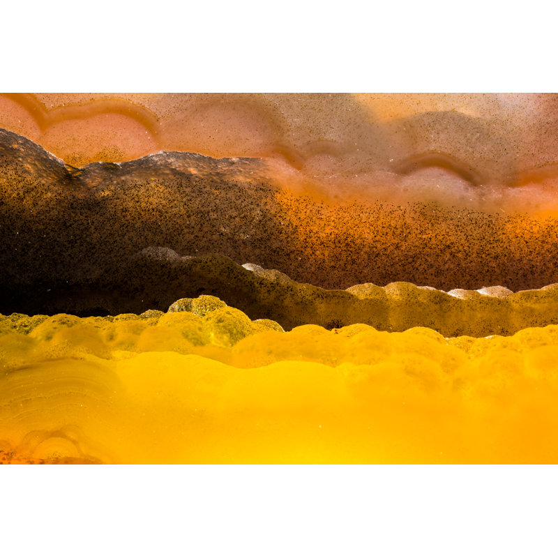 Agate Stone Desert Background - Wrapped Canvas Print, 30cm H x 46cm W x 3.8cm D