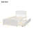 Twin Size Platform Bed With Trundle