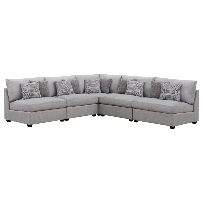 Canapé modulaire rembourré 5 pièces Lafayette