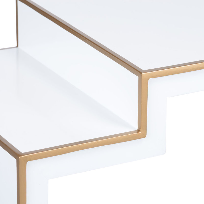 65'' Console Table, White