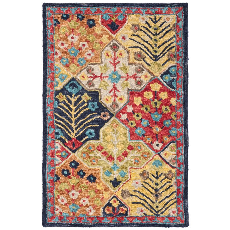 Tapis en laine touffeté à la main Poulin, Rectangle 9 pi x 12 pi