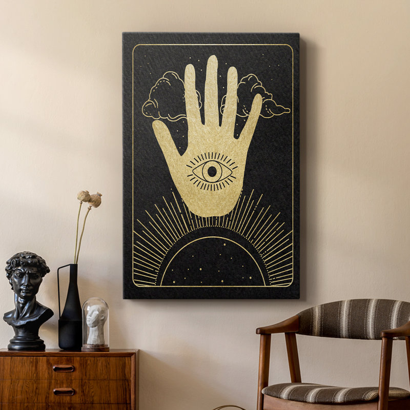 Palmier céleste - galerie Cavas sur mesure, H 48 po x l 32 po