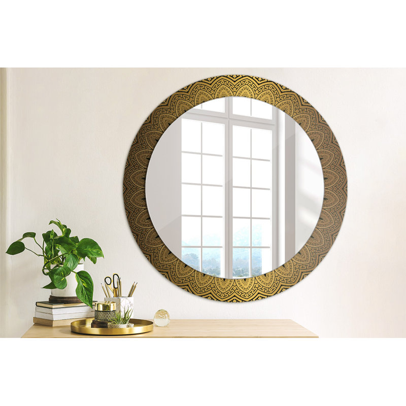 Huldar Glass Flat Wall Mirror