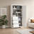 Modern Wilfredo Freestanding Linen Cabinet