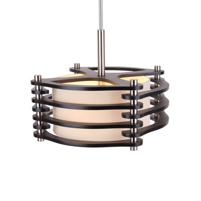 Luminaire suspendu tambour 3 lumières Steps