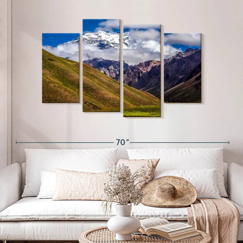 Harpa Cloudy Aconcagua, 32" H x 52" W