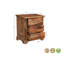 Table de chevet en bois massif Chaliyah
