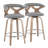 Betuel Swivel Upholstered Counter Stool-92170247-92170246