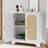 Sideboard Buffet Cabinet (White)