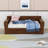 Multifunctional Wood Convertible Daybed with Built-in Desk, Storage Drawer-867099466-867099476