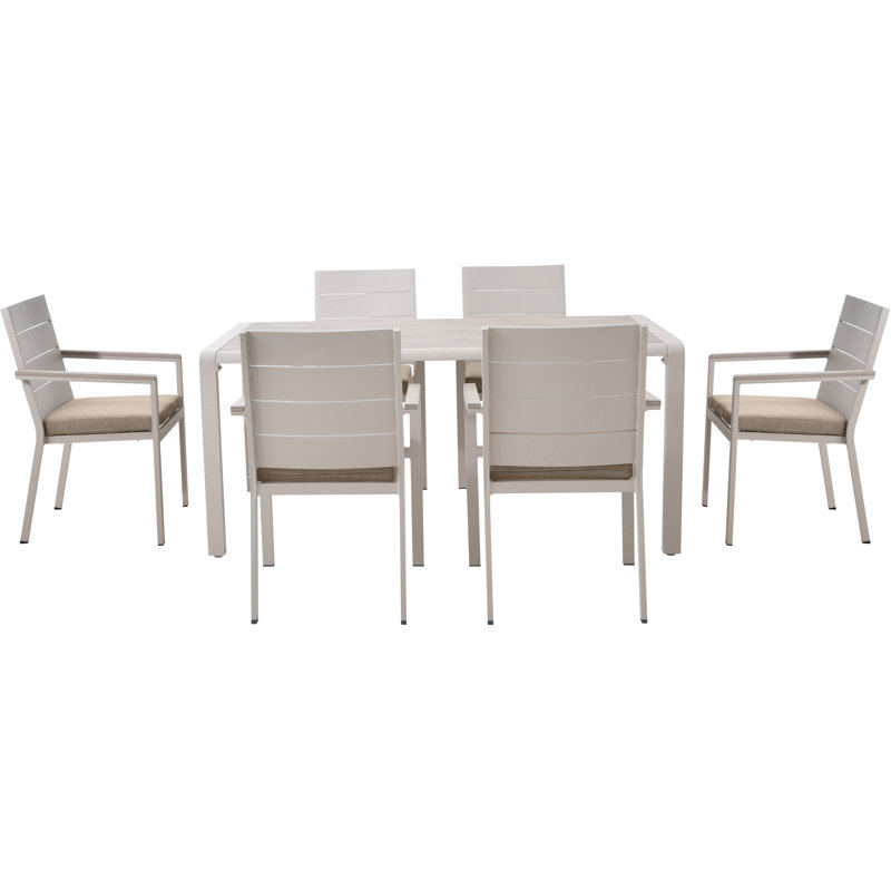 Aruba Outdoor 6 Seater Dining Set