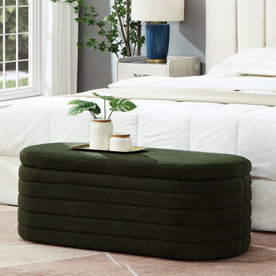 Banc de rangement ovale American Design