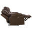 Causeuse inclinable en cuir 79 po Zunaira-48124748