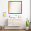 Townhouse Gold Non-Beveled Bathroom Wall Mirror-1016737473