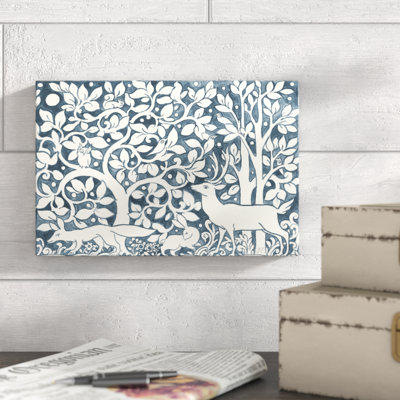 «Forest Life IV» par Miranda Thomas - peinture sur toile