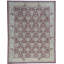 Hand-Knotted High-Quality Red and Beige Area Rug