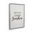Polished Chrome Floater Frame