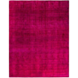 Overdyed One-of-a-Kind 8' 2" X 10' 6" Hand Knotted Area Rug