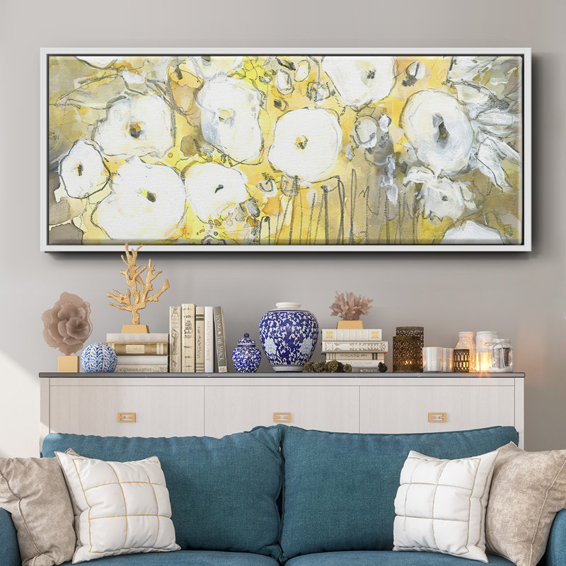 Heirloom Treasure I- Framed Canvas, 8" H x 20" W