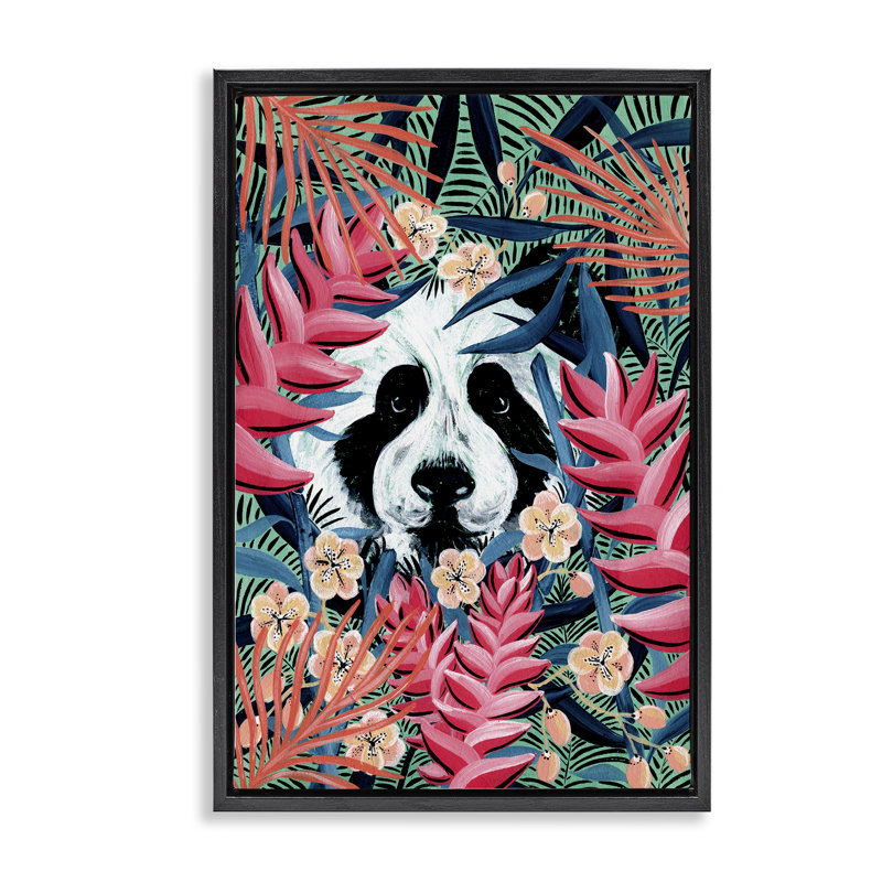 Cadre flottant It's A Wild Life, Cadre flottant noir de jais, H 25 po x l 17 po