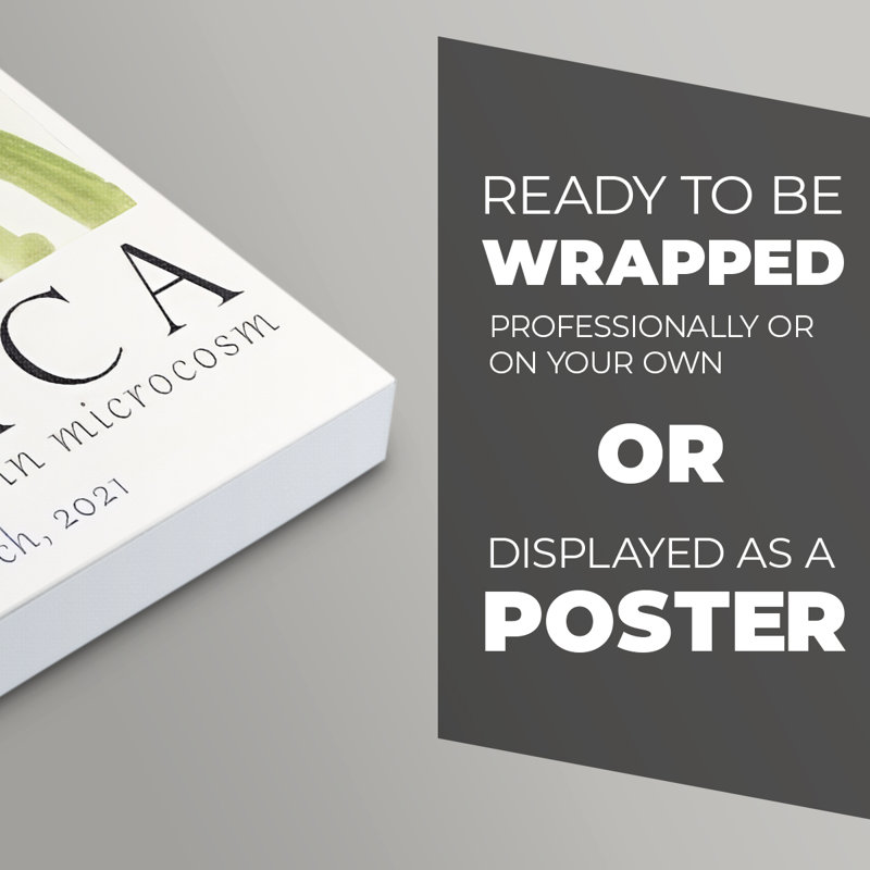 Affiche d'exposition Botanica III - Impression sur toile seulement - NON-CADRE, H 12 po x l 8 po
