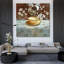 Art sur toile tendue Red Barrel Studio® par Evelia Designs Gallery: tasse à thé Regency