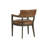 Sacco Dining Armchair - Leather - Brown-1259049406