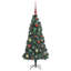 Artificial Pre-lit Christmas Tree with Ball Set-1964117792-1964117815