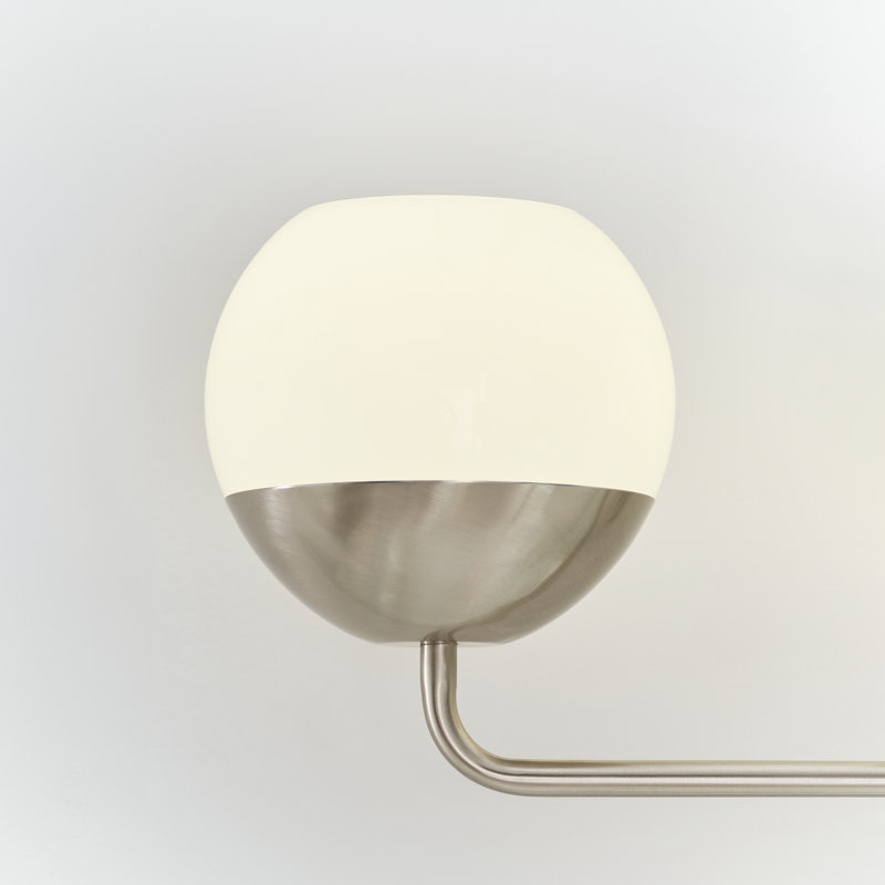 Alvin 4 - Light Vanity Light, Brushed Nickel
