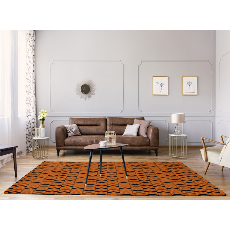 Chenille Indoor Rug, Rectangle 5' x 7'