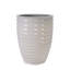 Pot de fleurs en céramique, pot de fleurs moderne pour patio, jardin, rebord de fenêtre-254786681