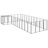43.3'' H Powder Coated Steel Yard Kennel With Door-70695455-101530886