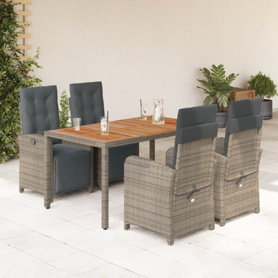 Bania Rectangular 5 4 150Cm L Outdoor Table Set