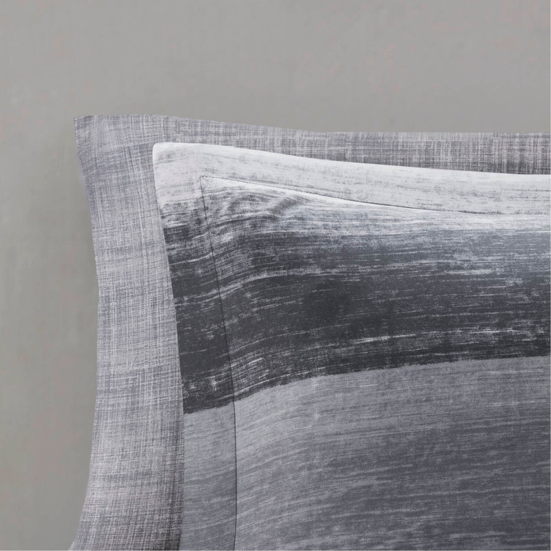 9 Piece Comforter Set with Cotton Bed Sheets,Black, King Comforter  + 8 Additional Pieces