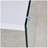 The top of the coffee table is made of MDF and white stickers, and the sides are clear tempered glass-59144805