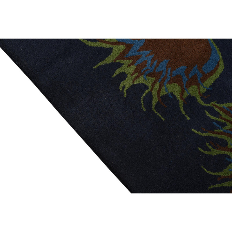 Tapis bleu marine 8 pi Pineland