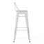 Tabouret 30 "en métal (ensemble de 2)-1049578486