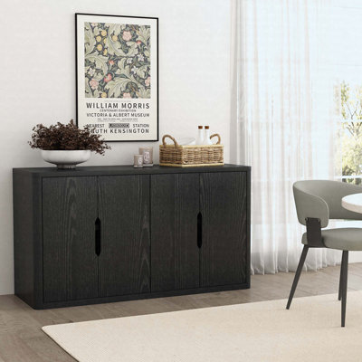 60" Sideboard Cabinet – Modern Storage Console by Latitude Run