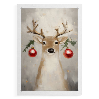 Art des Fêtes de Noël - Série 2-CCDXCV III - Impression sur toile seulement - NON-CADRE